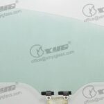 RH REAR DOOR GLASS GREEN WITH FITTINGS